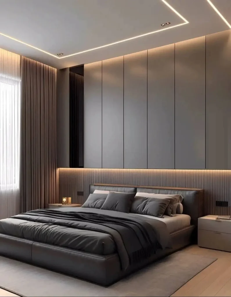Master bedroom Ellington North Tower Palm Jumerah