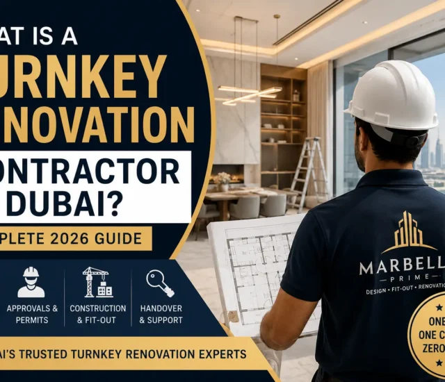 What is a Turnkey Renovation Contractor in Dubai? (Complete 2026 Guide)