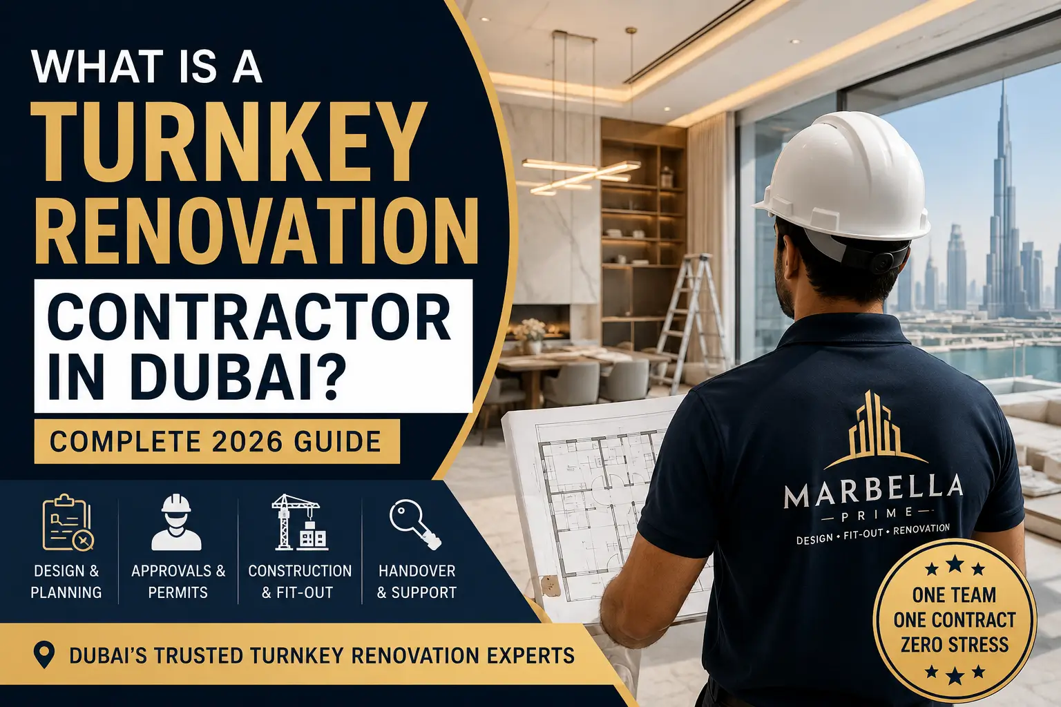 What is a Turnkey Renovation Contractor in Dubai? (Complete 2026 Guide)