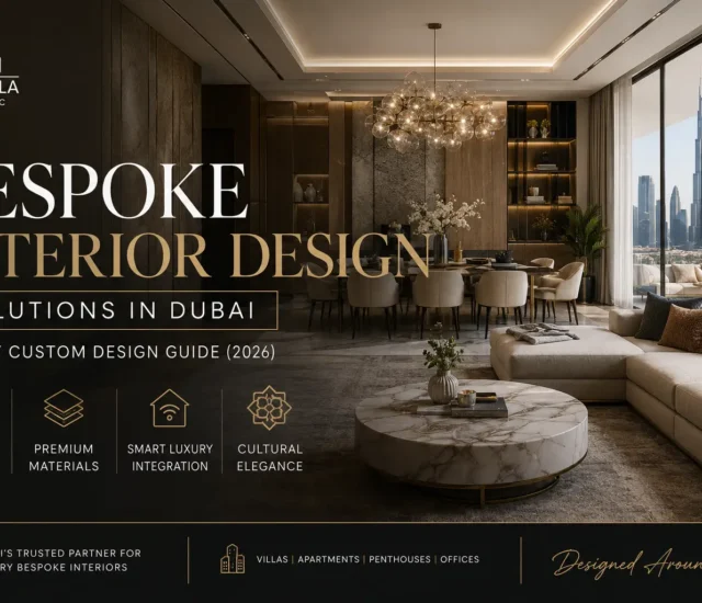 Bespoke Interior Design Dubai: Luxury Custom Solutions