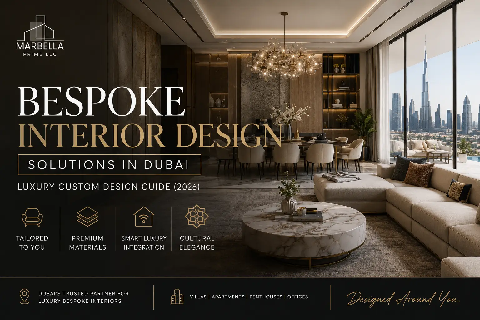 Bespoke Interior Design Dubai: Luxury Custom Solutions