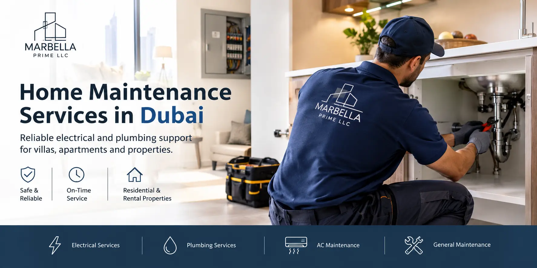 Complete Home Maintenance – Combining Electrical and Plumbing Services in Dubai